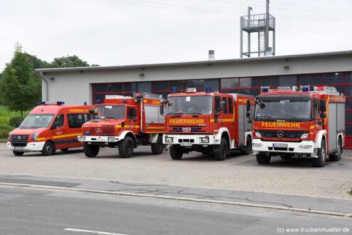 Fahrzeugaufstellung